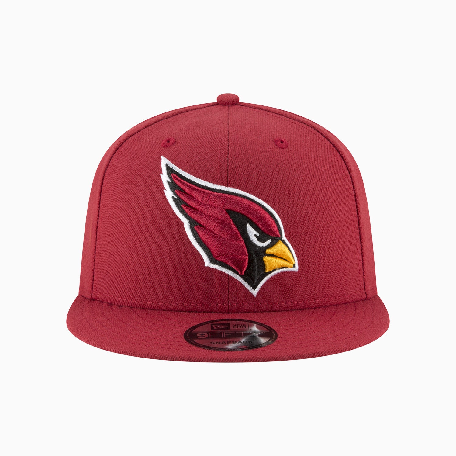 Men's New Era Black Arizona Cardinals Basic 9FIFTY Adjustable Snapback Hat