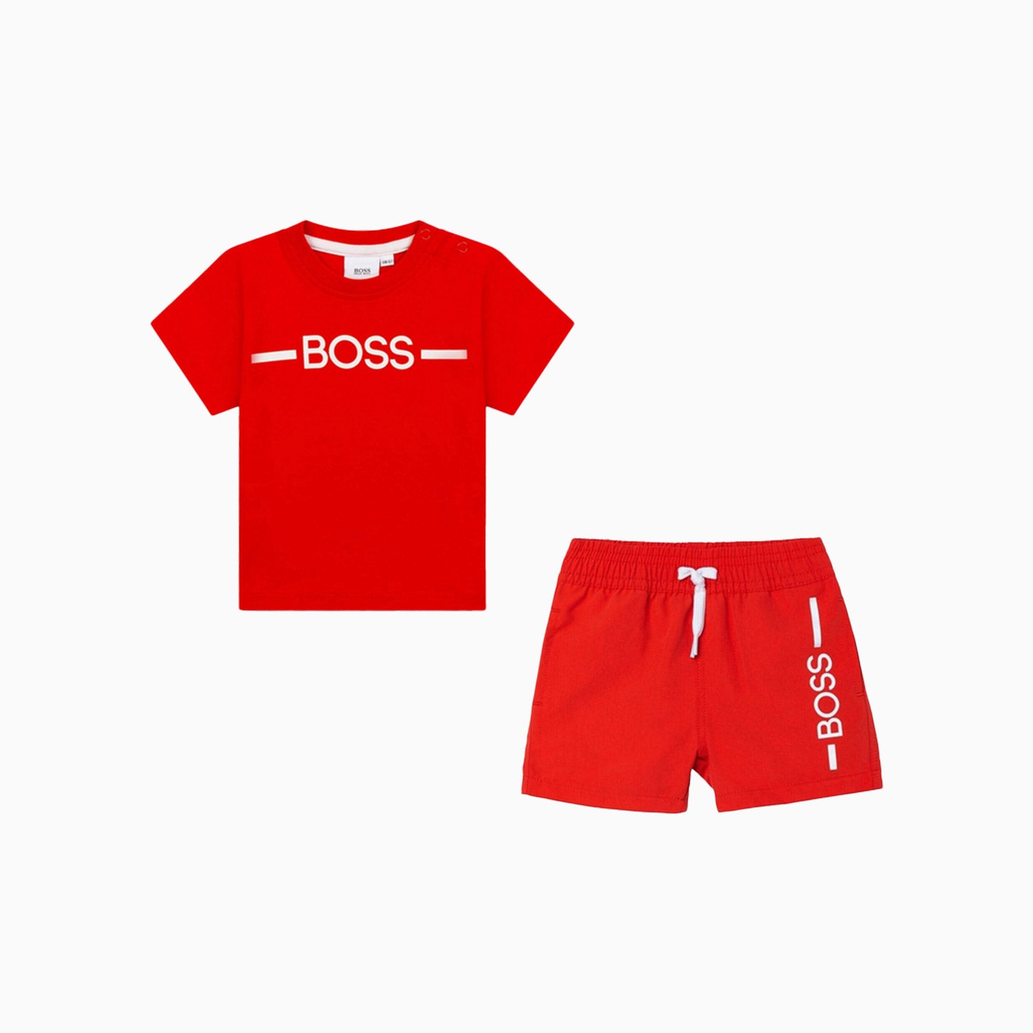 Hugo boss shorts and shirt on sale