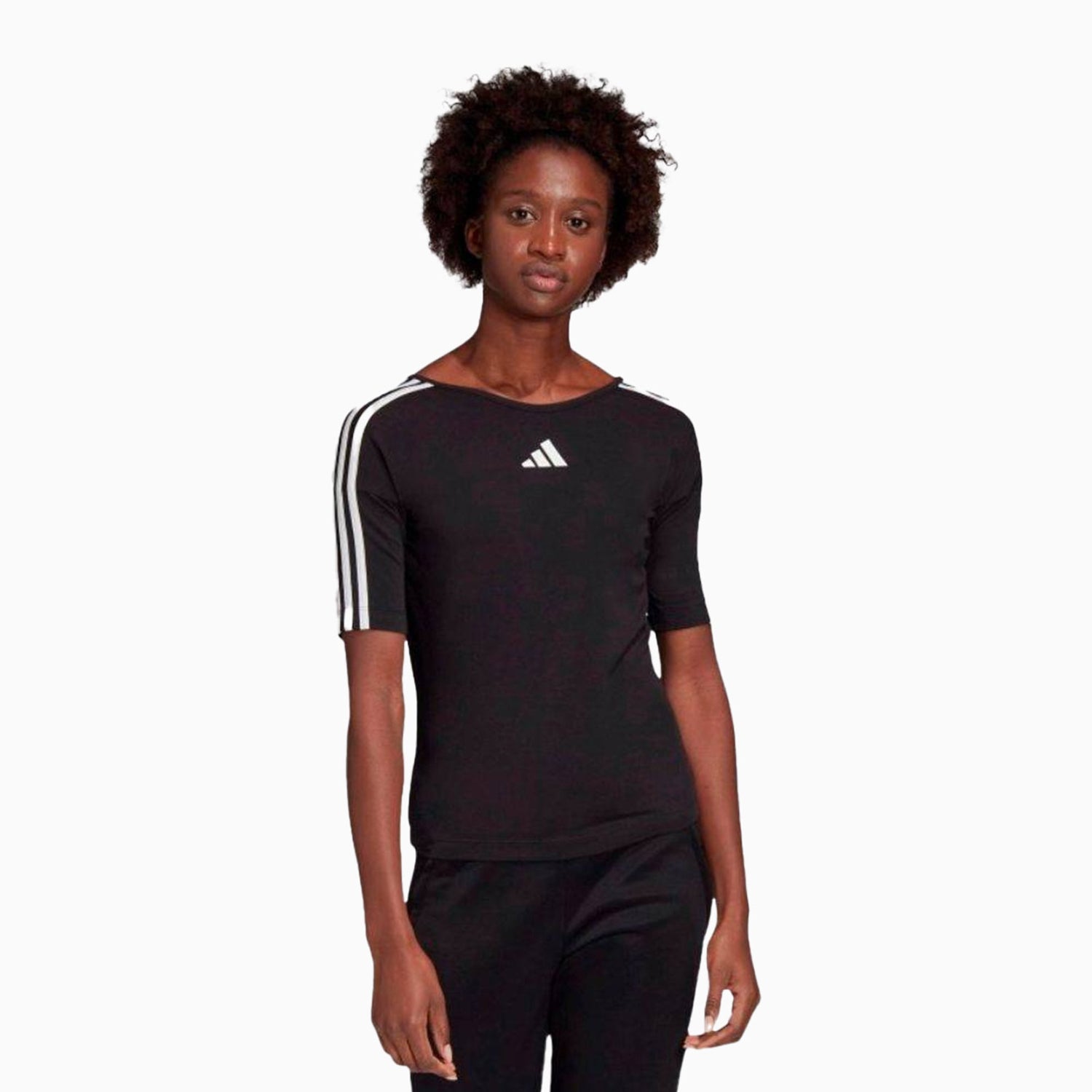 Adidas open back top on sale