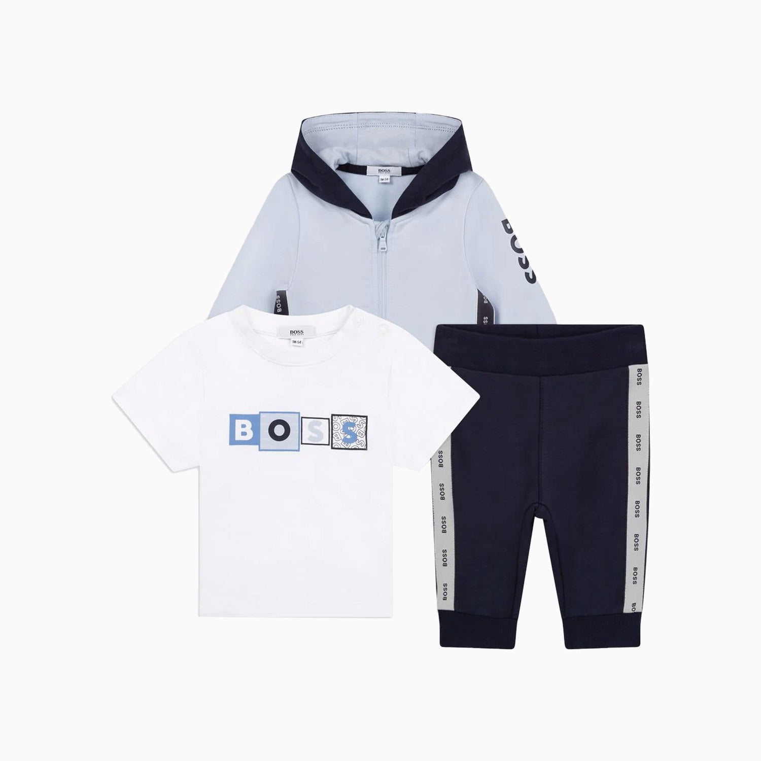 Boss J98355 Set Blue 9 Months