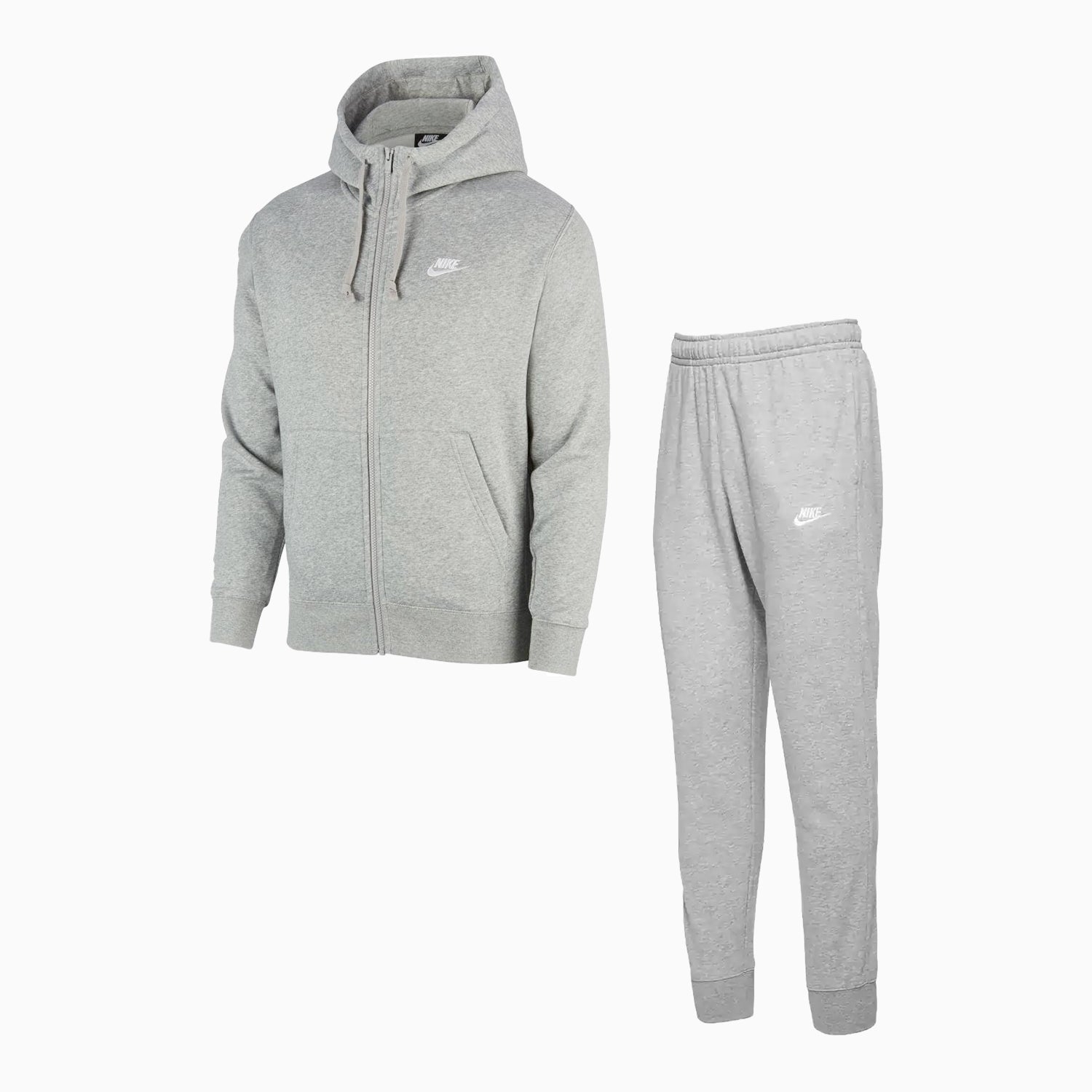 Nike mens grey tracksuit best sale