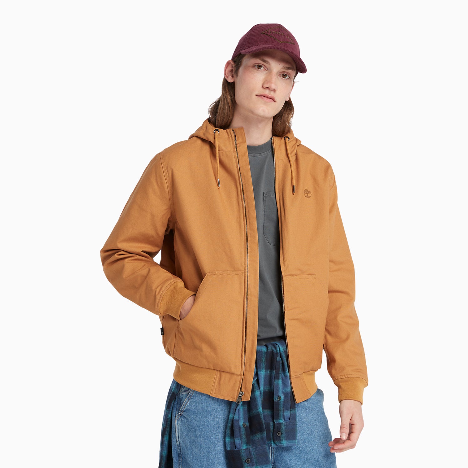 Insulated best sale canvas jacket