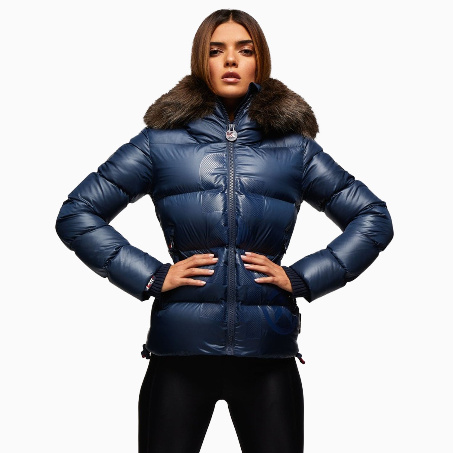 Jack1T Women s Prime Slick Down Hooded Puffer Jacket