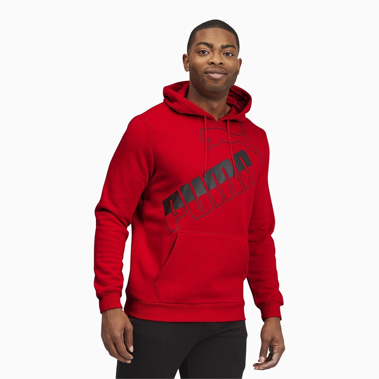 Red puma hoodie mens online