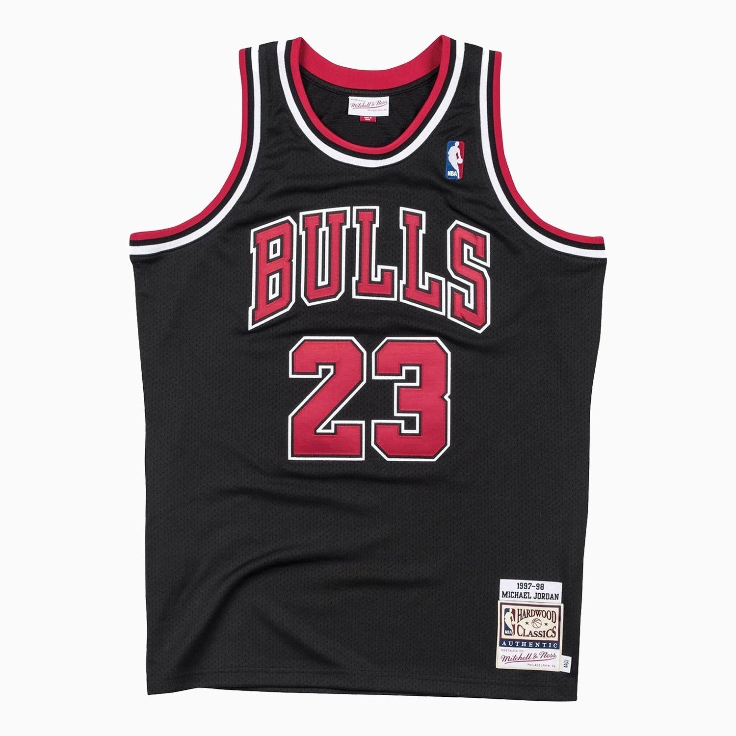 NBA Men's Chicago Bulls Michael Jordan 1997-98 Hardwood Classics Player popular Jersey