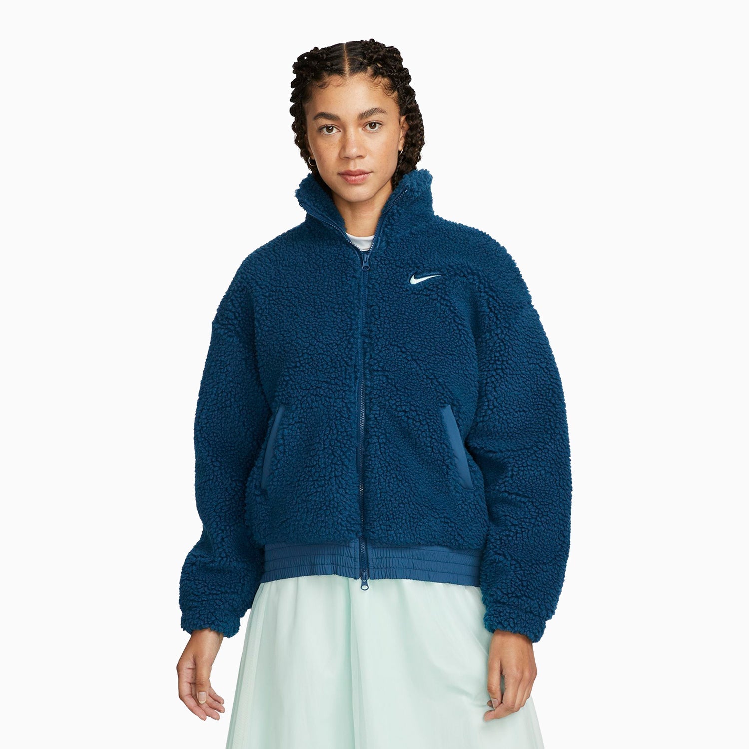 Deals Nike Swoosh Sherpa Jacket