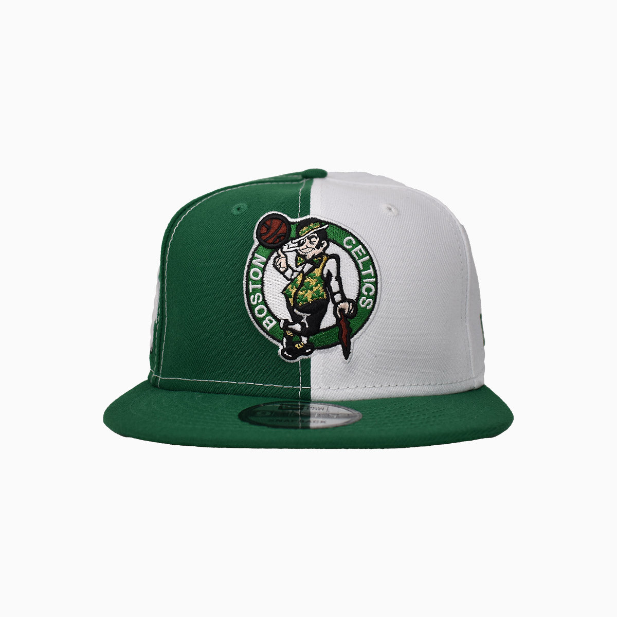 Boston Celtics New Era The Golfer Crest Tee 9FIFTY Snapback Hat