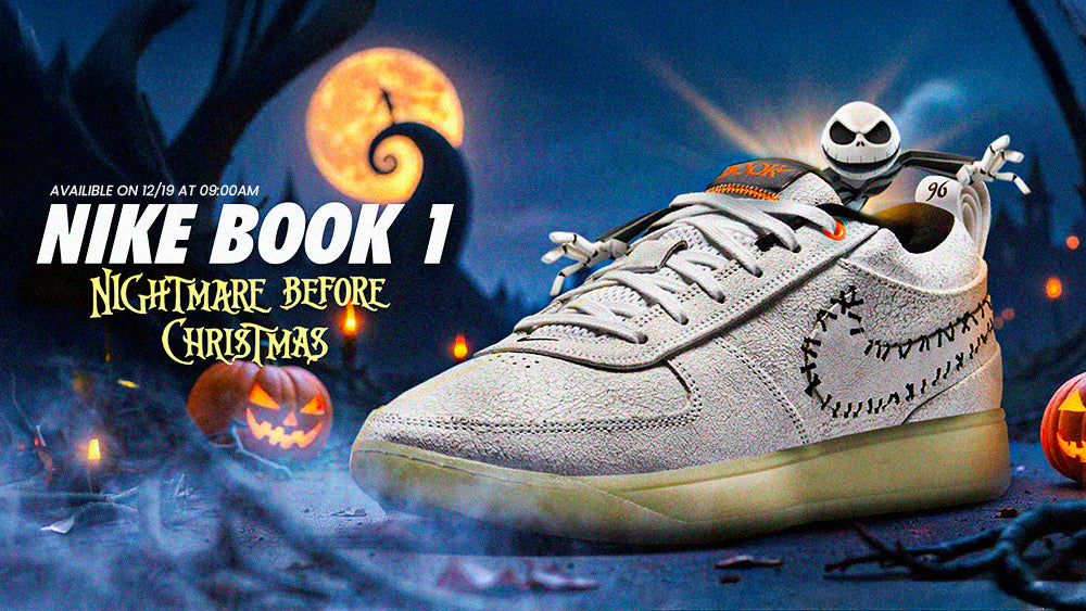 Men's Book 1 Nightmare Before Christmas Banner