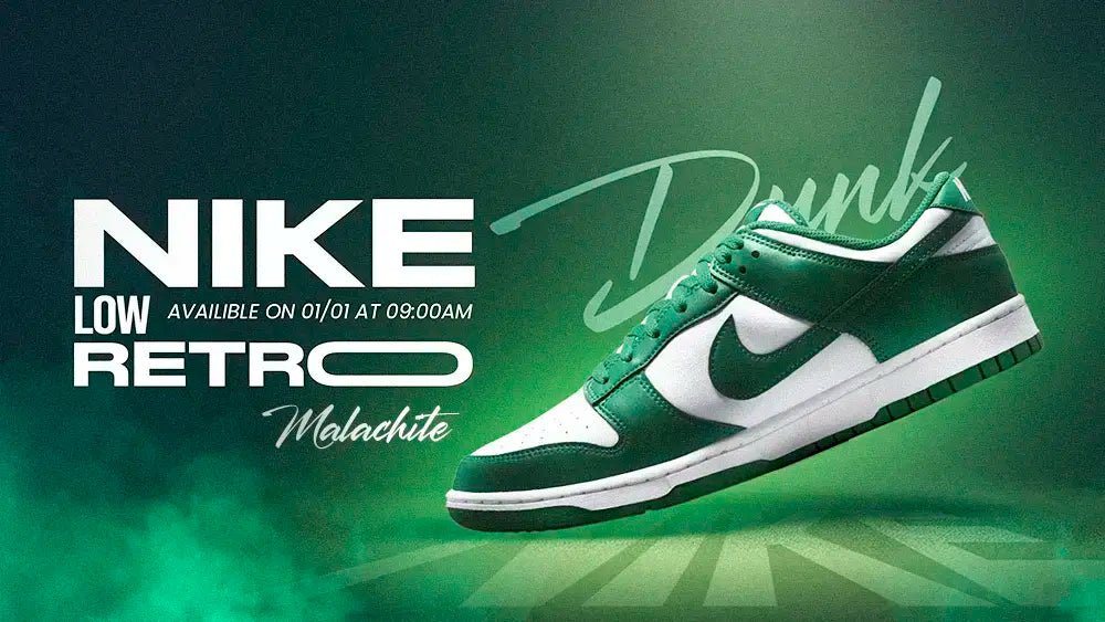 Men's Dunk Low Retro "Malachite" - Tops and Bottoms USA