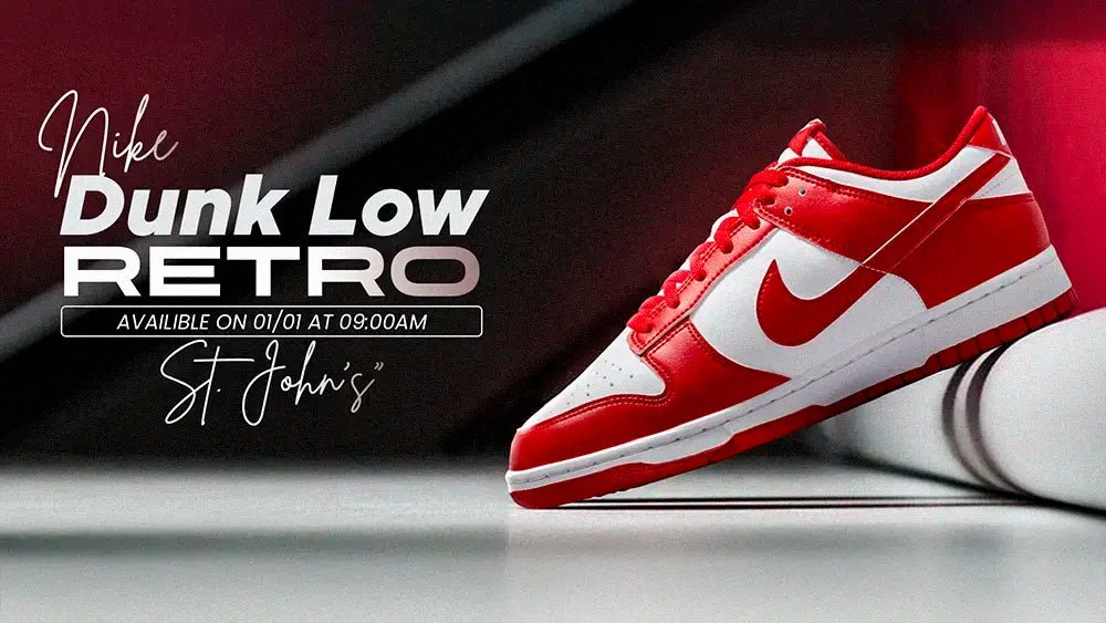 Men's Dunk Low Retro "St. John's" - Tops and Bottoms USA