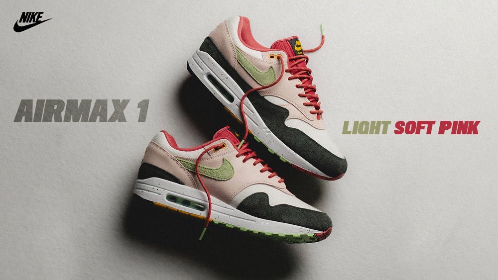 Men's Air Max 1 "Light Soft Pink" - Tops and Bottoms USA