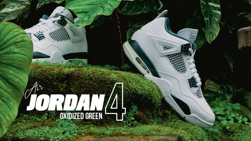 Men's Air Jordan 4 Retro "Oxidized Green" - Tops and Bottoms USA