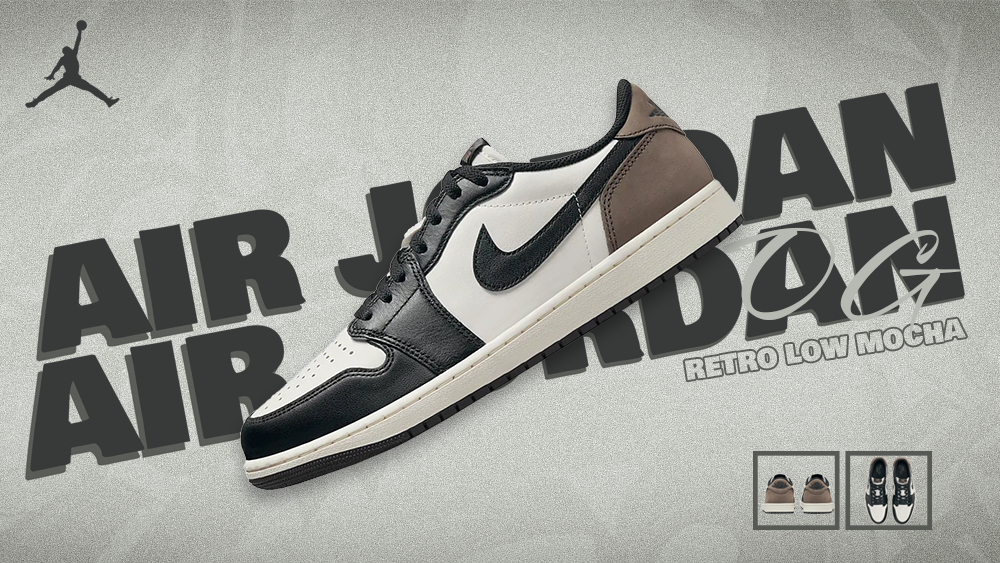 Air Jordan 1 Retro Low OG Mocha Banner