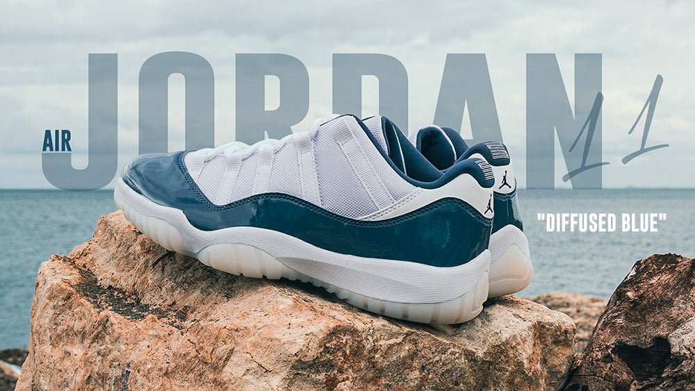 Kid's Air Jordan 11 Retro Low Diffused Blue Toddlers Banner