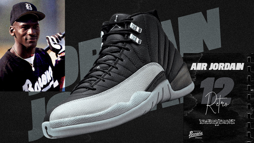 Men's Air Jordan 12 Retro Barons Banner