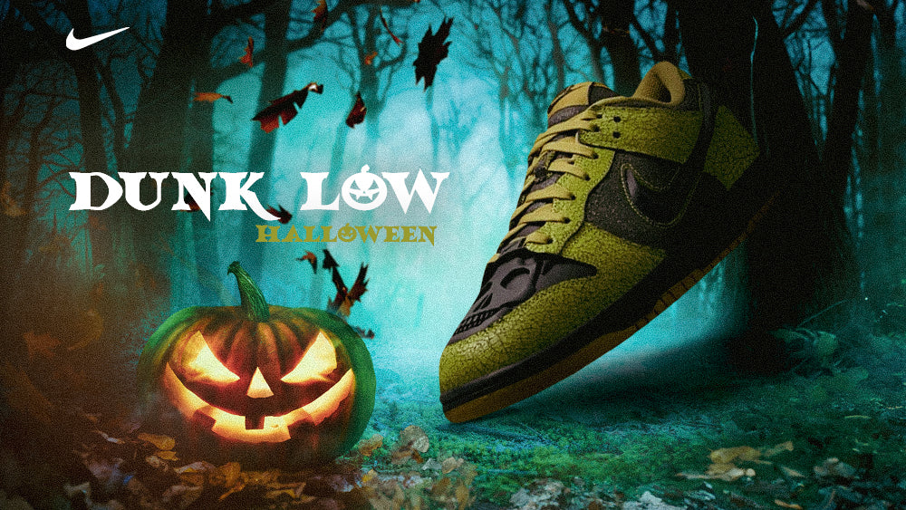 Men's Dunk Low Retro Halloween Banner