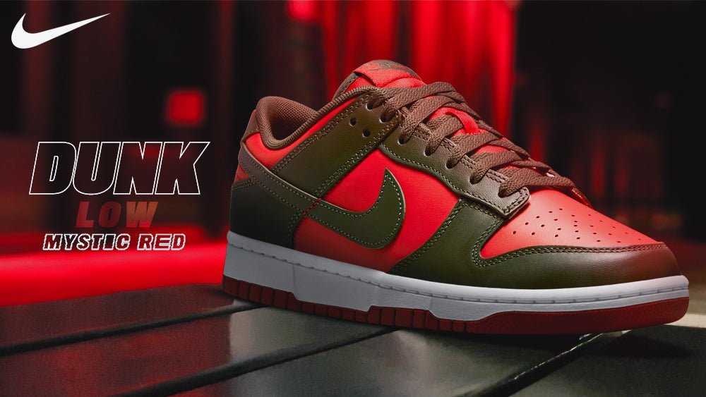 Men's Nike Dunk Low Retro "Mystic Red"