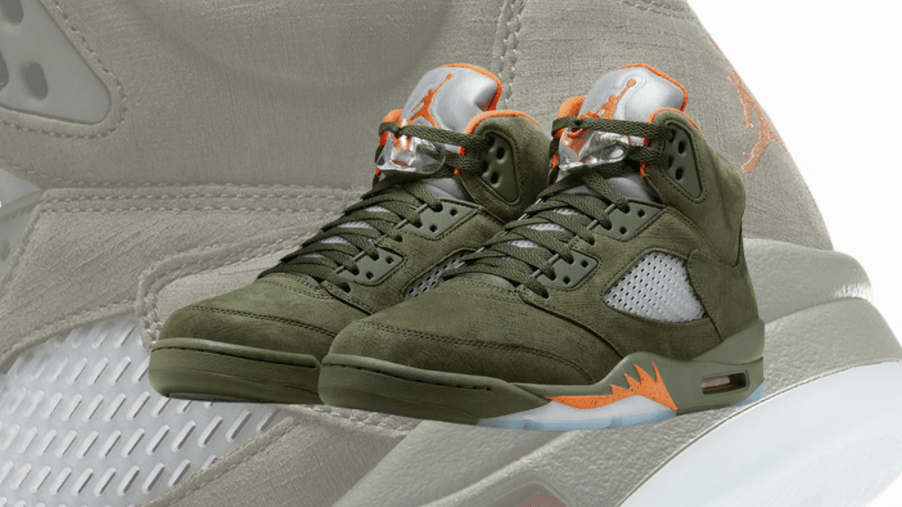 Air Jordan 5 Retro "Olive" - Tops and Bottoms USA