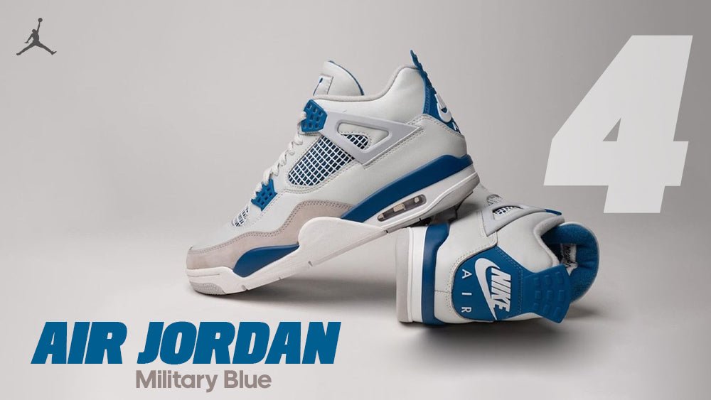 Air Jordan 4 Retro "Military Blue" Release Info - Tops and Bottoms USA