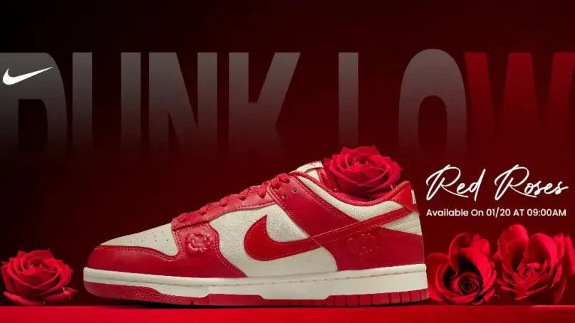 Nike Dunk Low “Roses” For Valentine — The 2025 Drop That’ll Have Sneakerheads Seeing Red - Tops and Bottoms USA