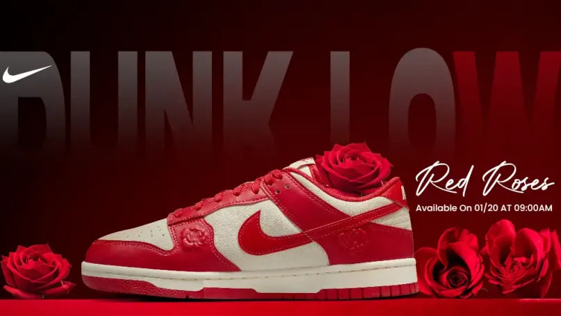 Nike Dunk Low “Roses” For Valentine — The 2025 Drop That’ll Have Sneakerheads Seeing Red