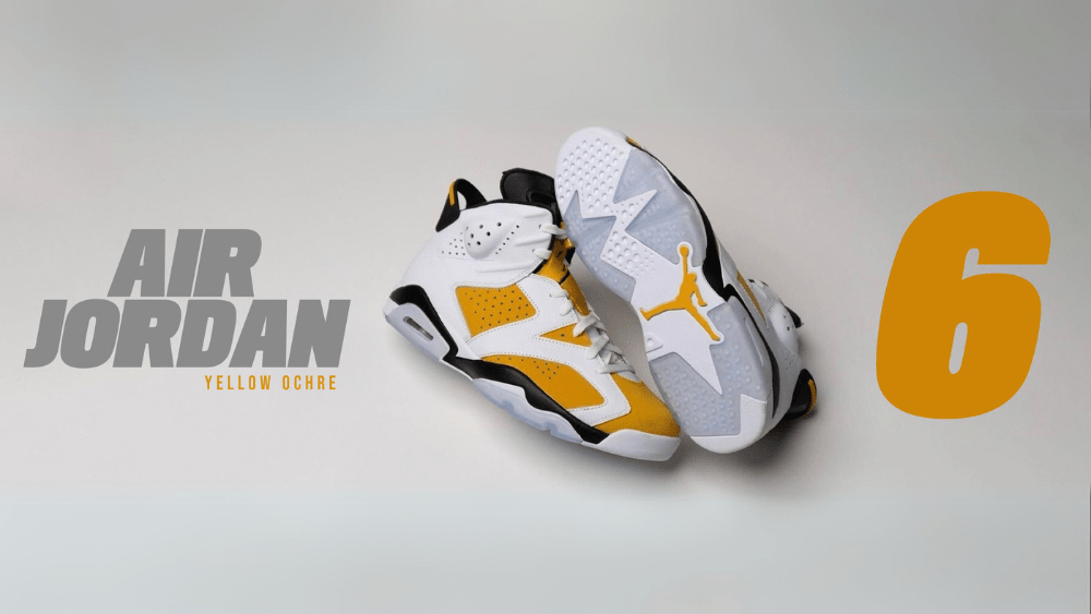 Air Jordan 6 Retro "Yellow Ochre" - Tops and Bottoms USA