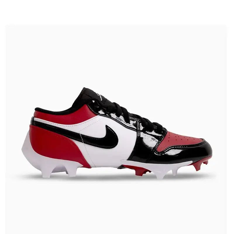 Men's Jordan 1 Low TD Football Cleat "Gym Red Black" Jordan - Tops and Bottoms USA