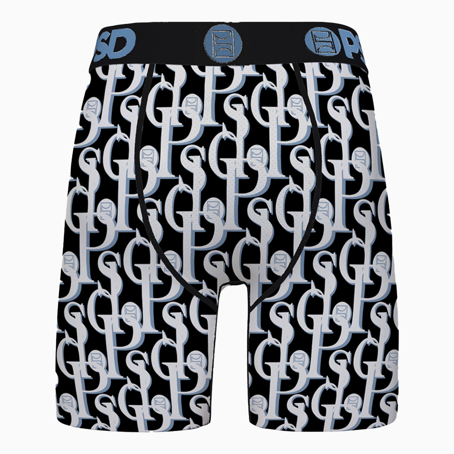 Emporio Armani Underwear Men's Men's Trunk Jacquard Logo Mesh