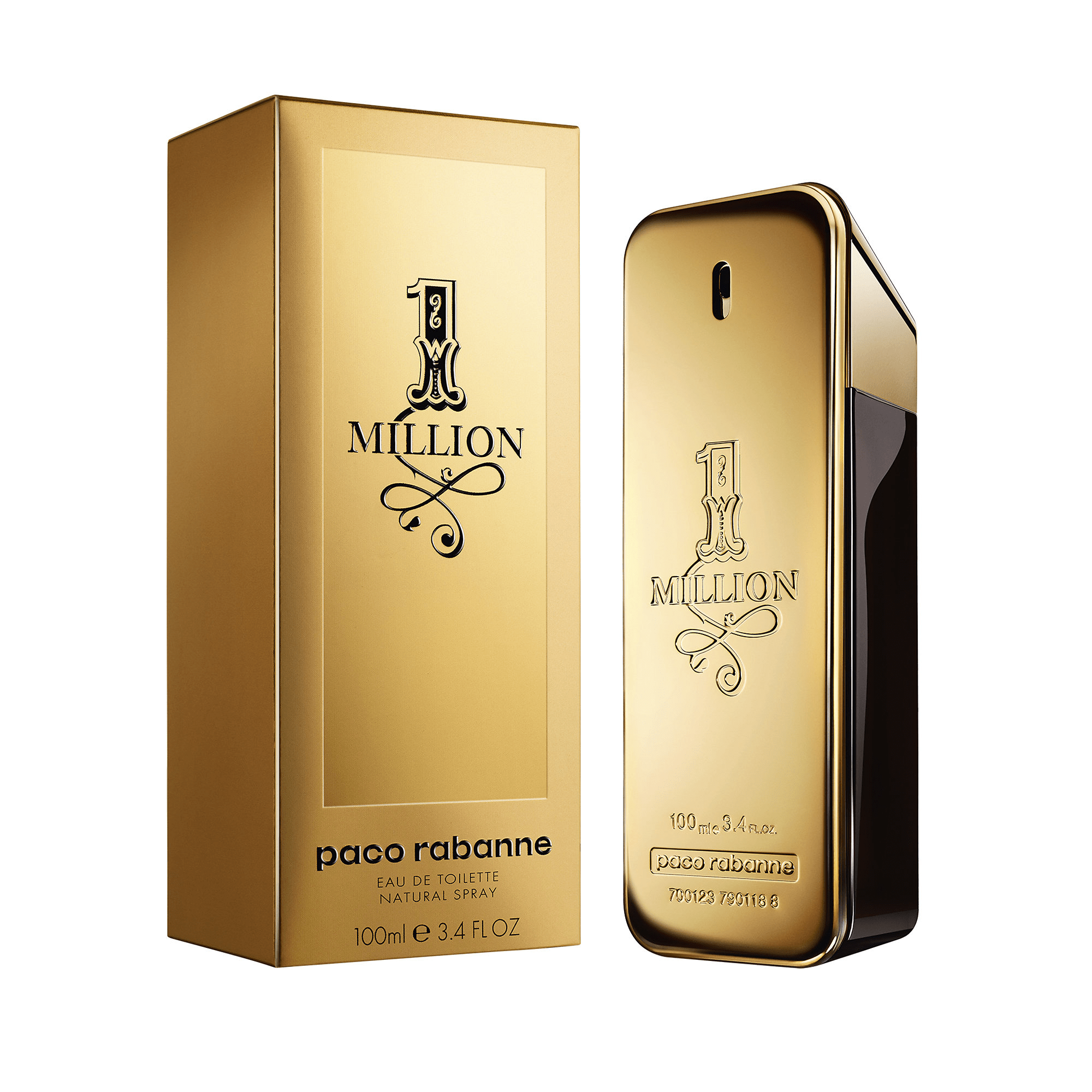 Men's Paco Rabanne 1 Million EDT Spray 3.4 Oz