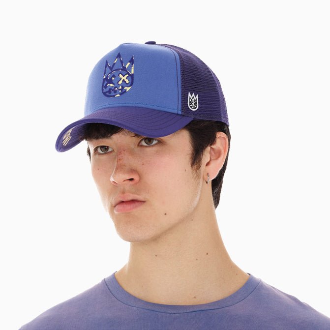 Clean Logo Mesh Back Trucker Curved Visor Hat