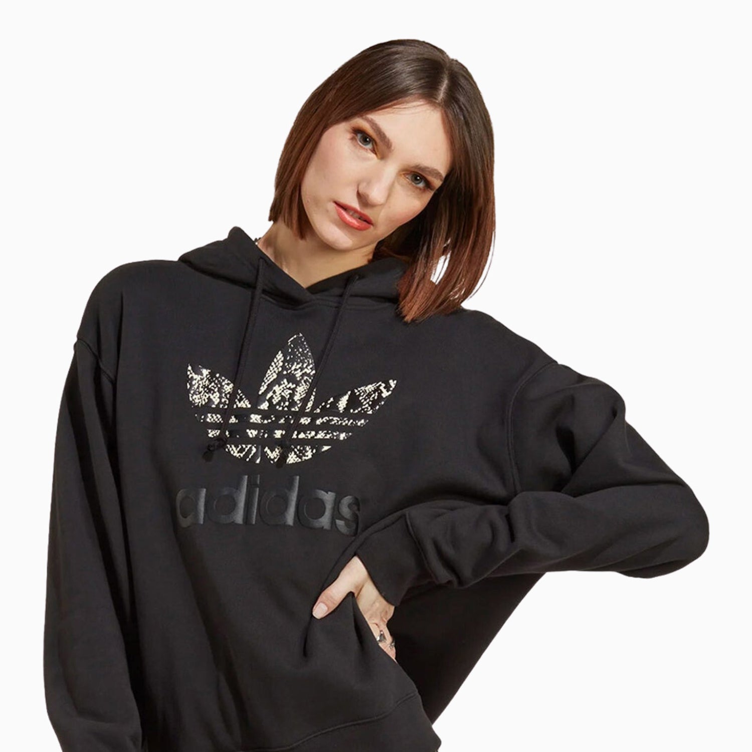 adidas Women s Originals Logo Hoodie