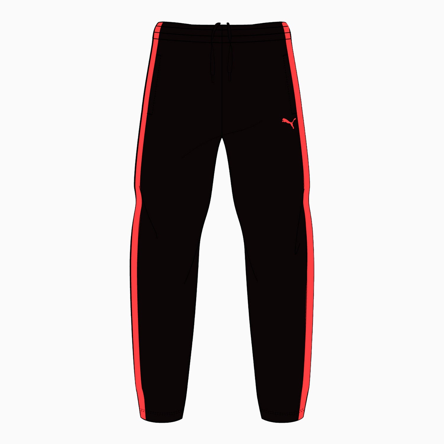 Puma Men s Contrast Open Track Pant