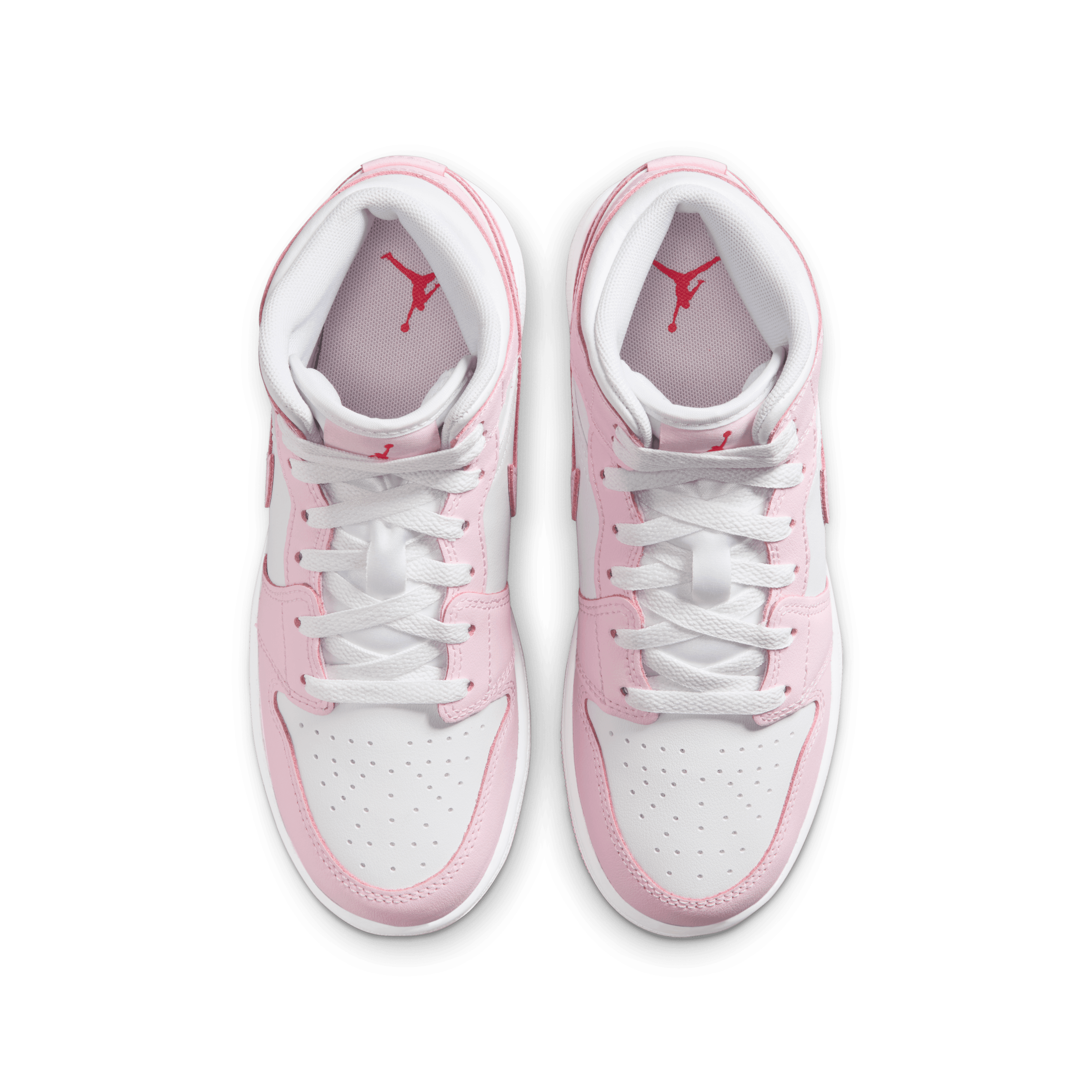 Kid's Air Jordan 1 Mid "Pink Foam" Grade School