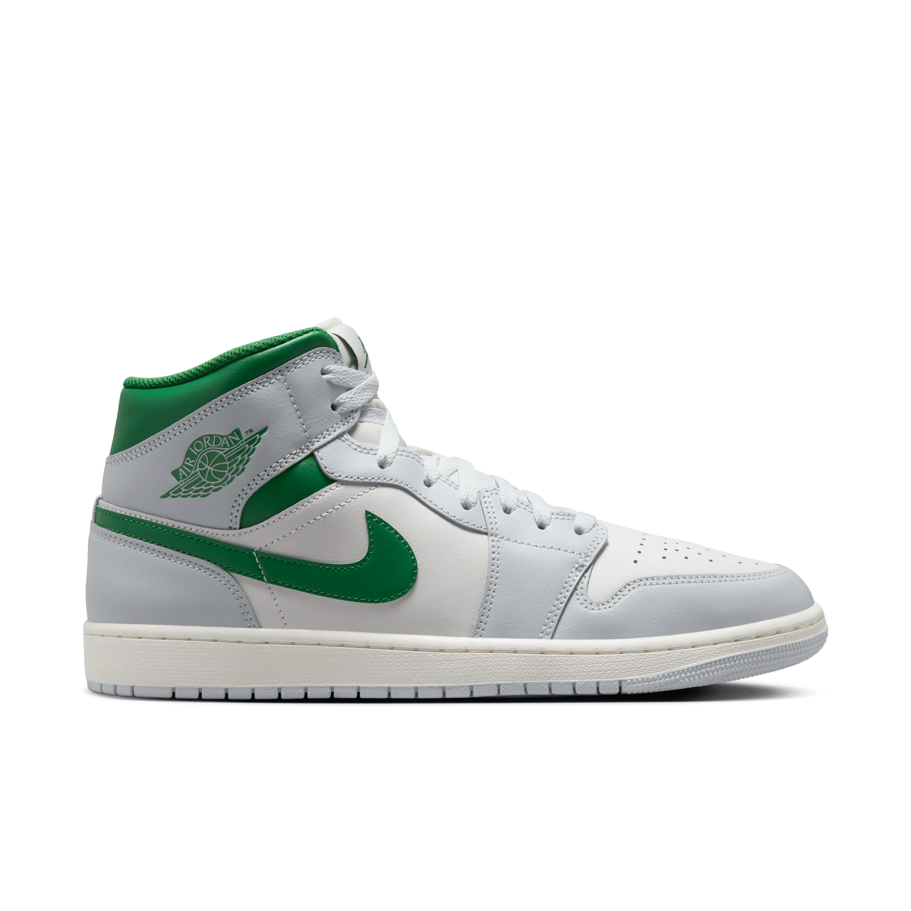 Men's Air Jordan 1 Mid "Lucky Green"