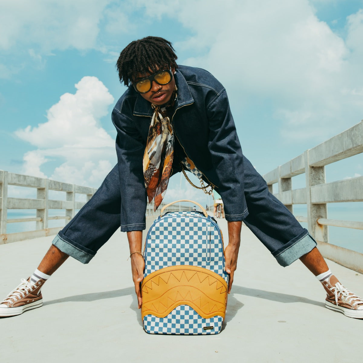 Letter Checkers DLXSV Backpack