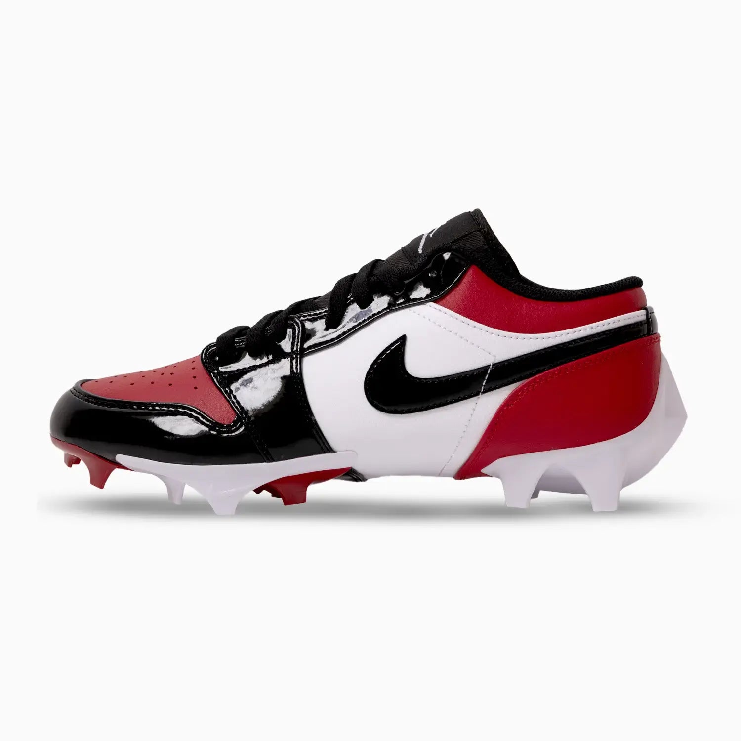 Men's Jordan 1 Low TD Football Cleat "Gym Red Black" Jordan - Tops and Bottoms USA