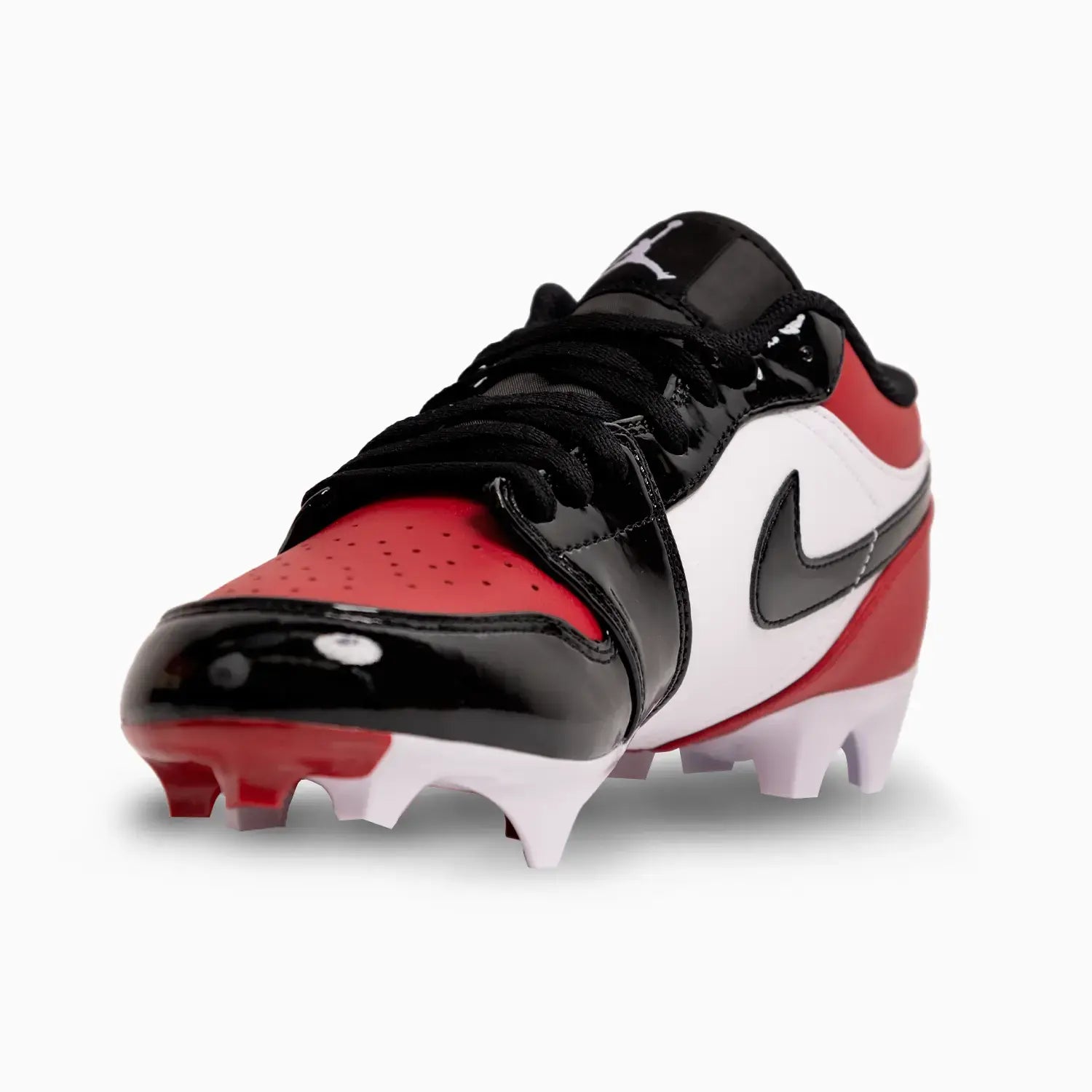 Men's Jordan 1 Low TD Football Cleat "Gym Red Black" Jordan - Tops and Bottoms USA