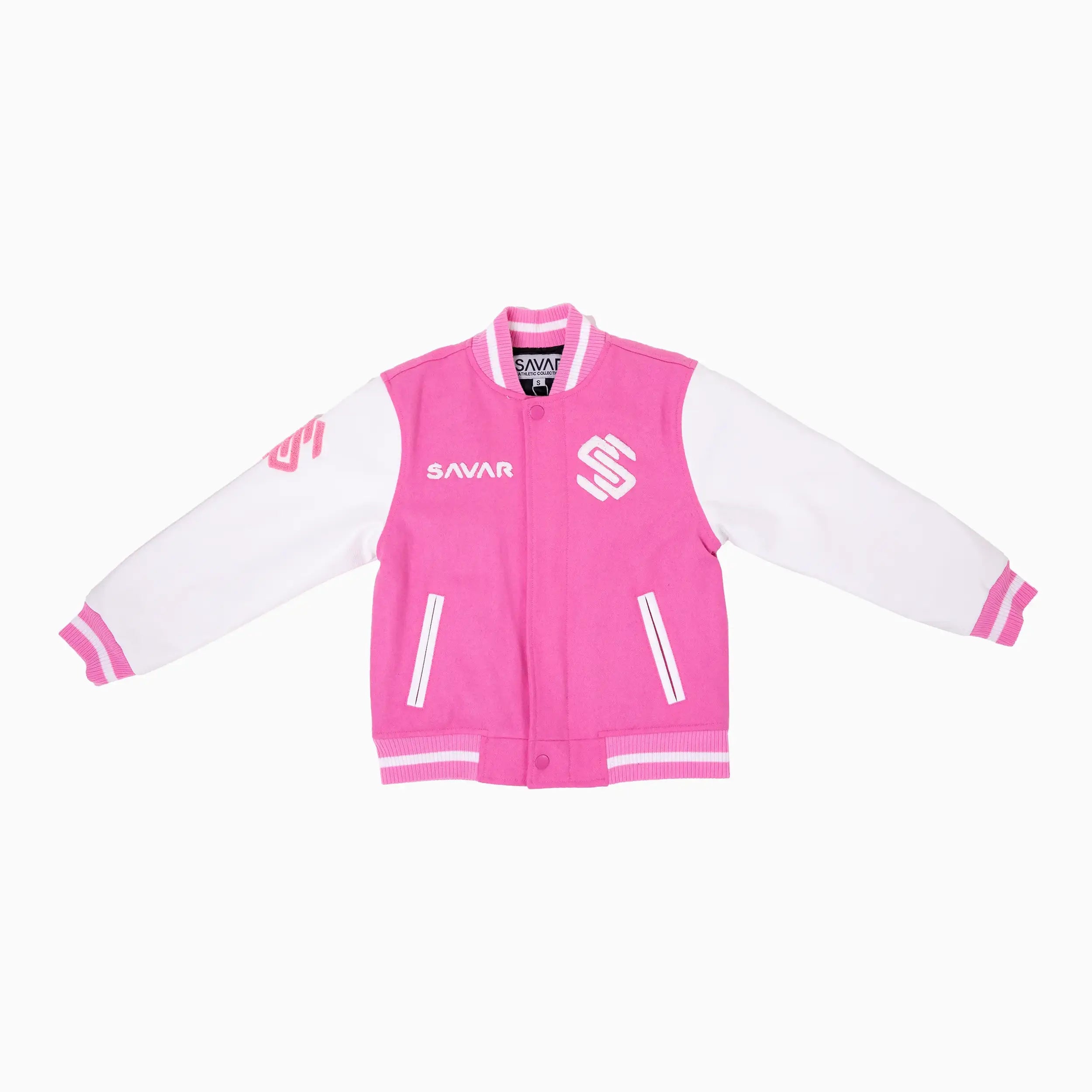 Women's Circle Wool Varsity Jacket