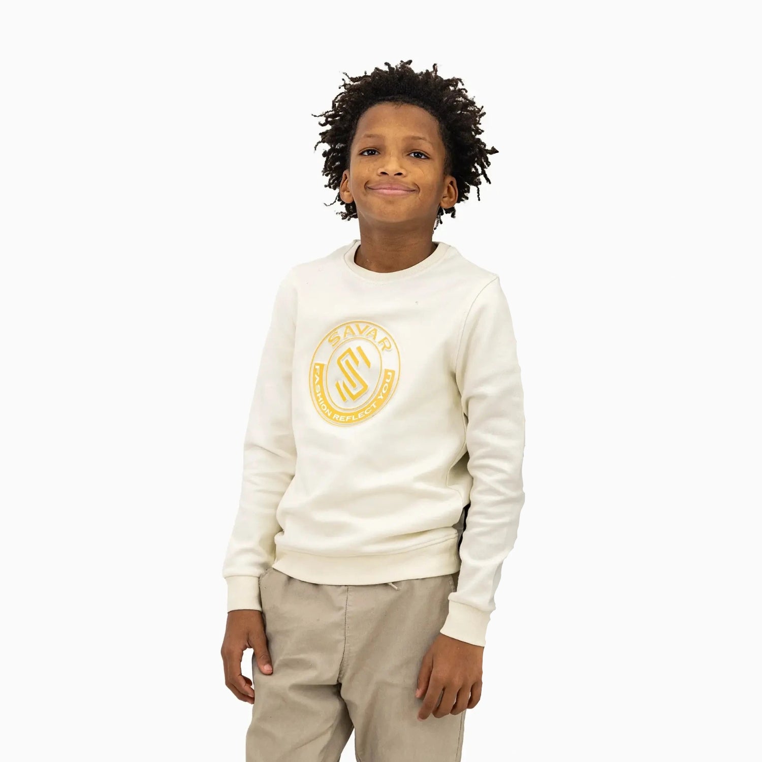 Kid's Circle Crew Neck Sweatshirt