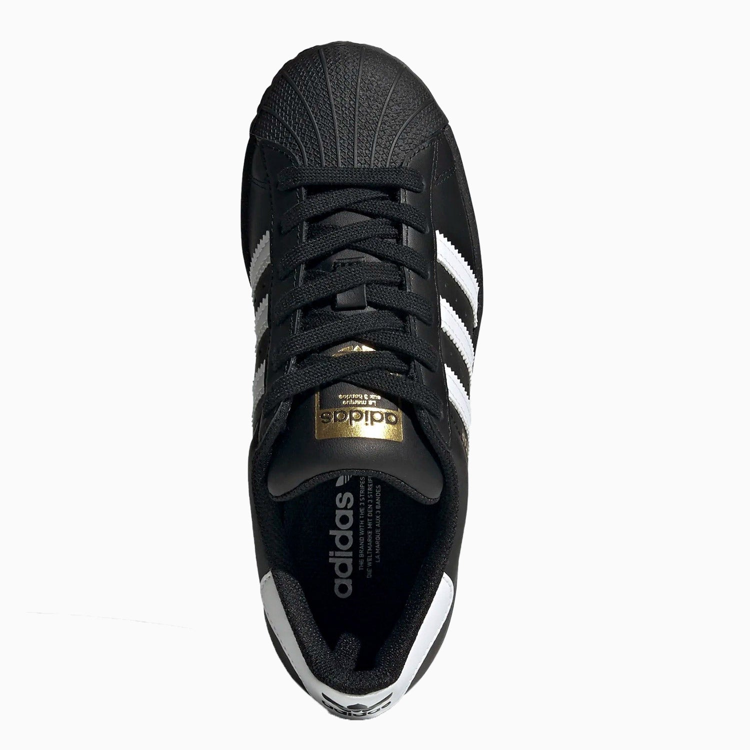 Adidas superstar grade school black best sale