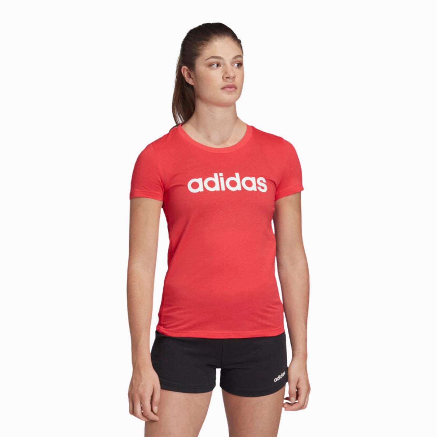 melodi svært Narkoman Adidas Womens Essentials Linear T Shirt