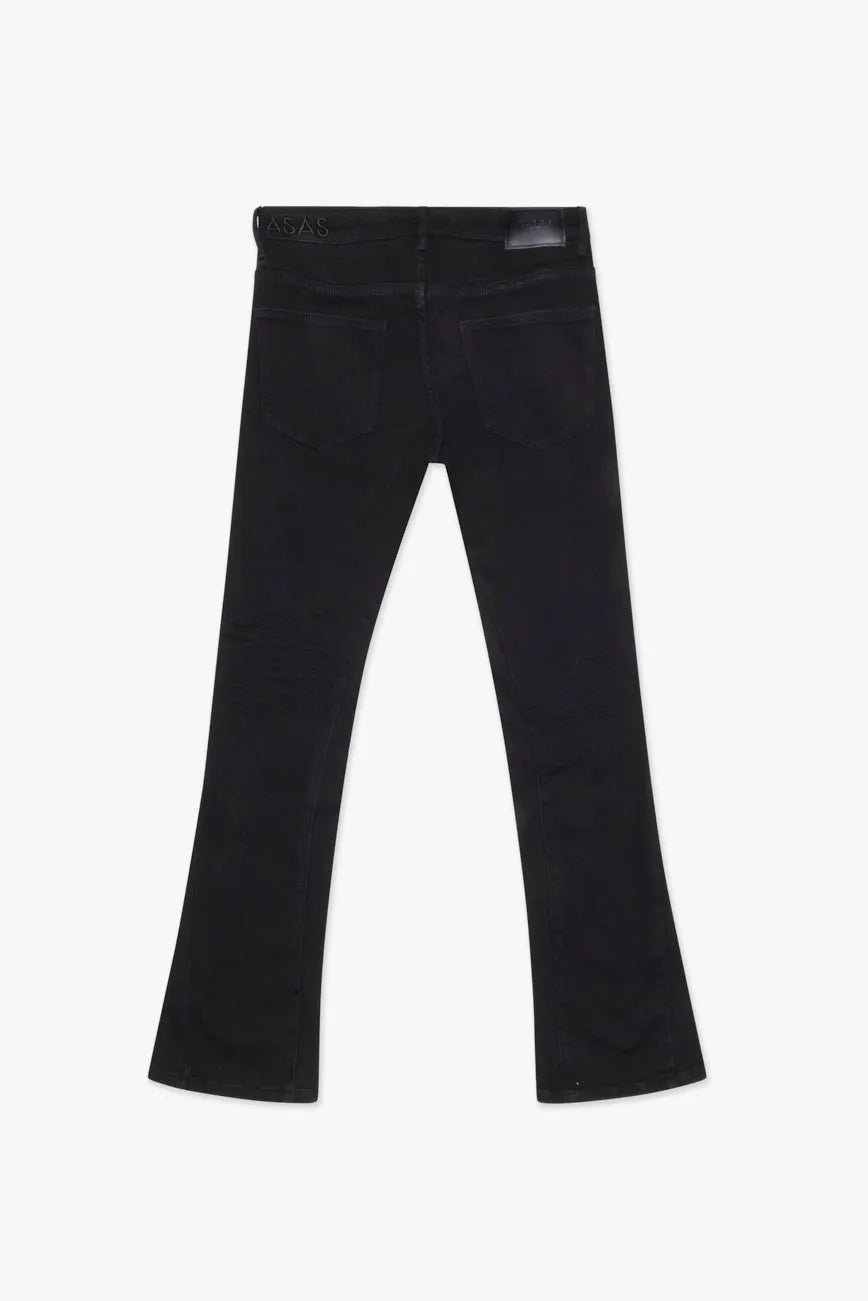 Men's Mr.Stacked Black Jean Pant Valabasas - Tops and Bottoms USA