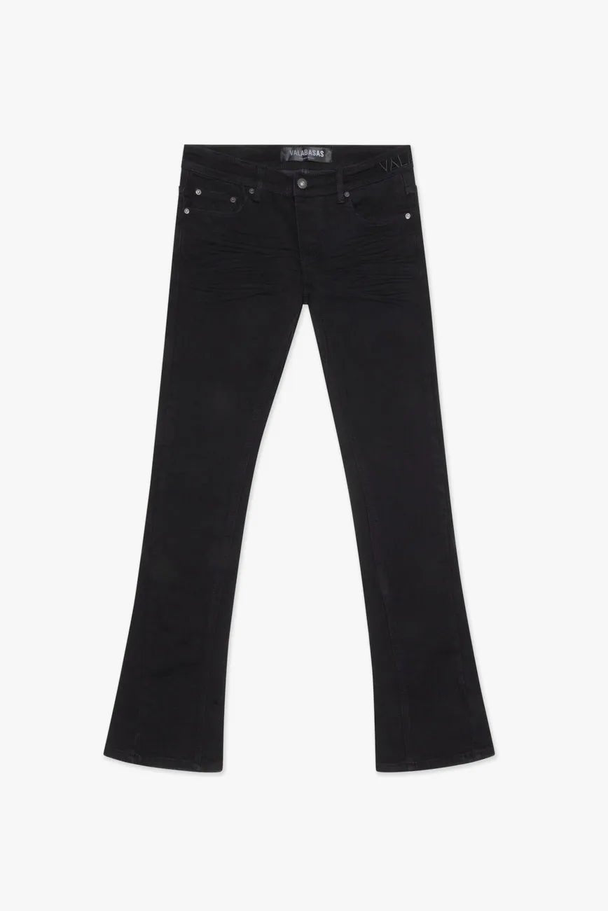 Men's Mr.Stacked Black Jean Pant Valabasas - Tops and Bottoms USA