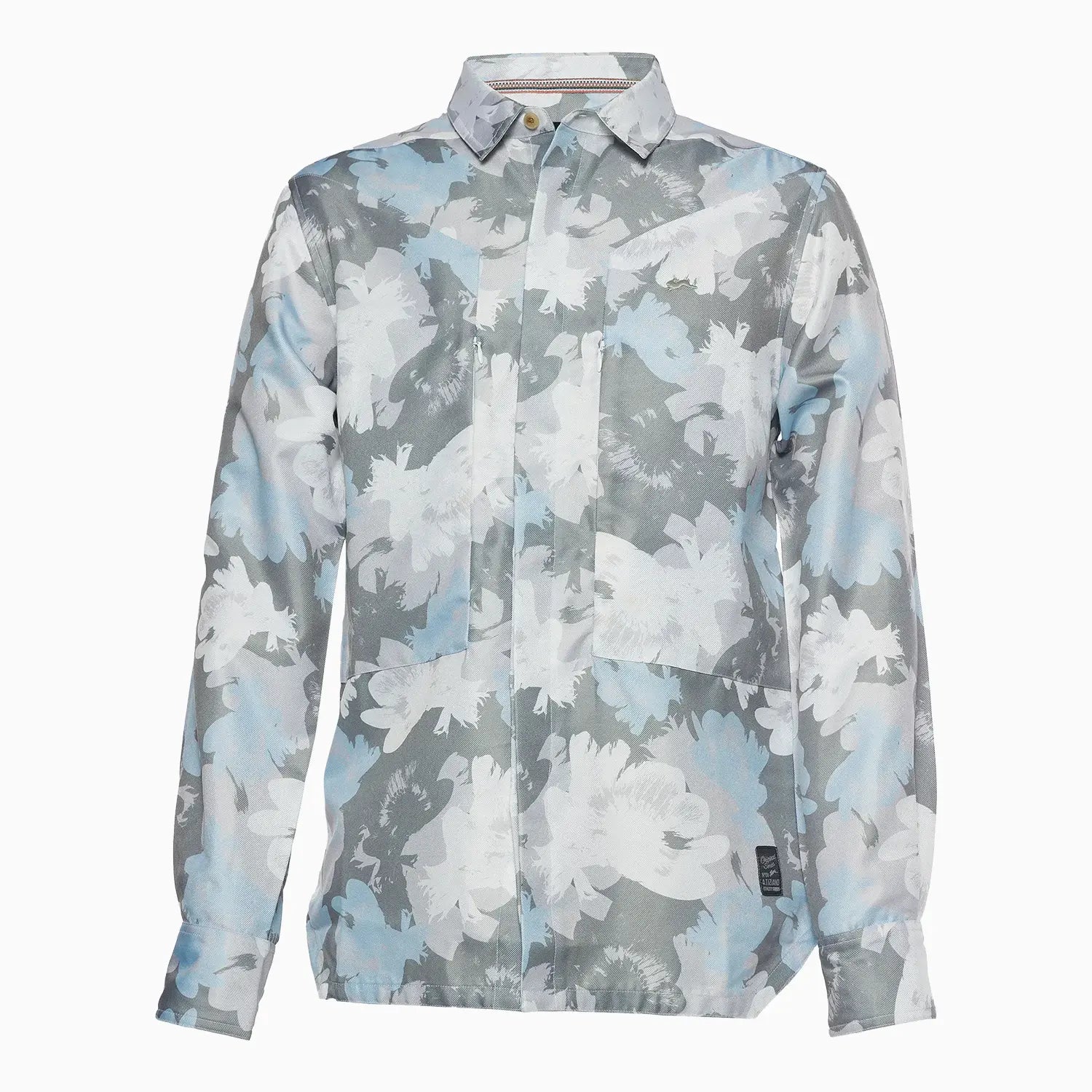 Men's Danny Printed Woven Shirt A Tiziano - Tops and Bottoms USA