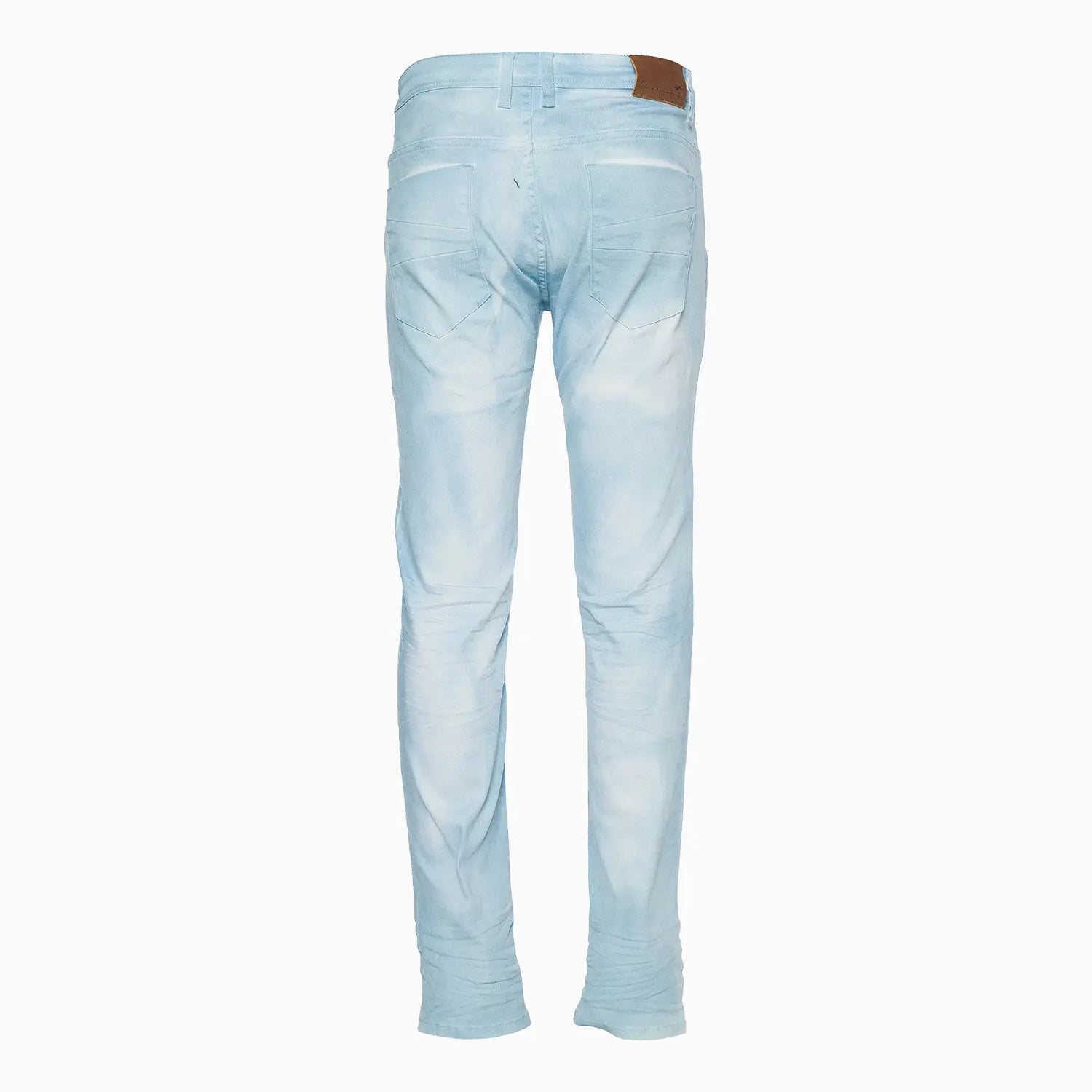 Men's Sammy Twill Jean Pant With Spray A Tiziano - Tops and Bottoms USA