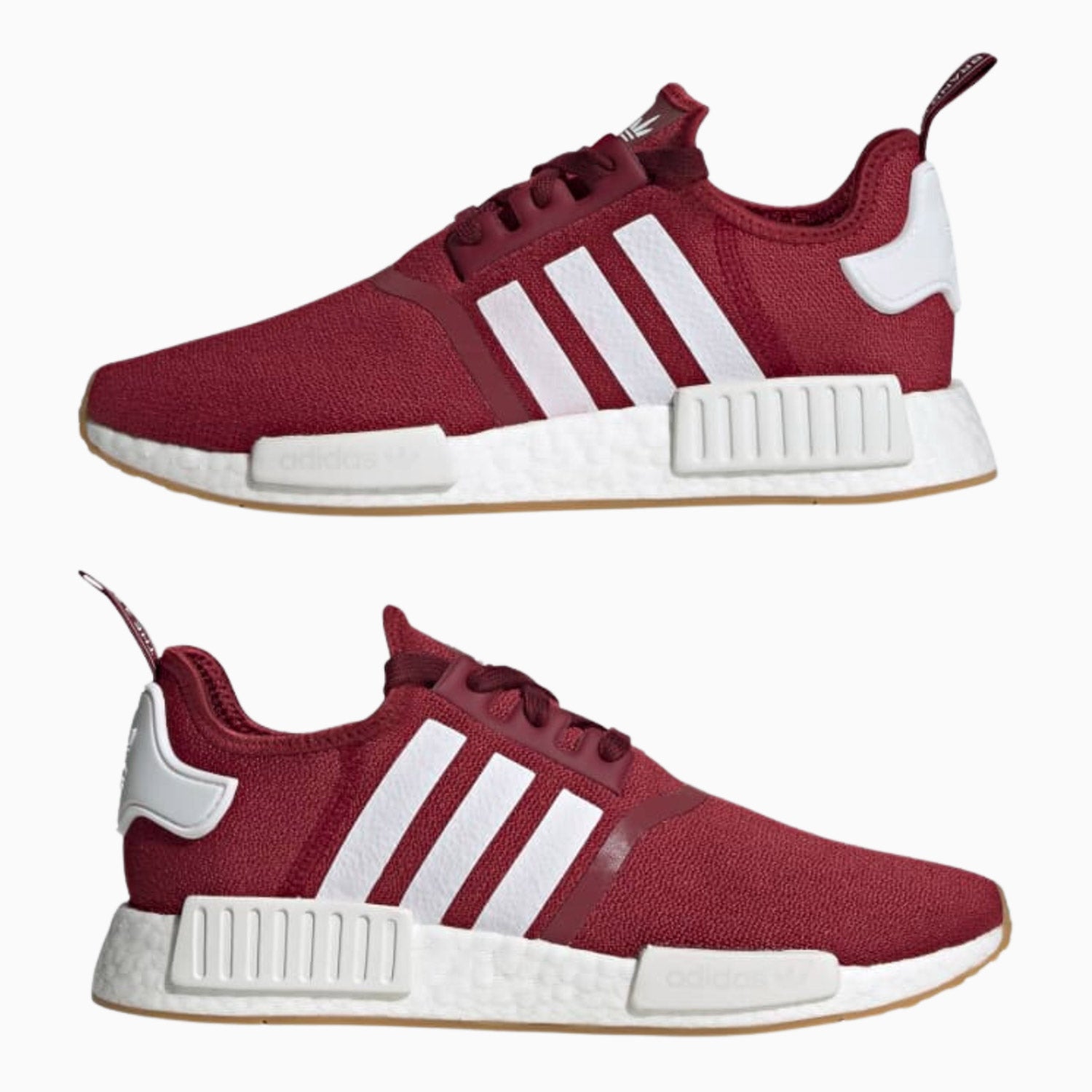 adidas Men s Originals Nmd R1 Burgundy Gum