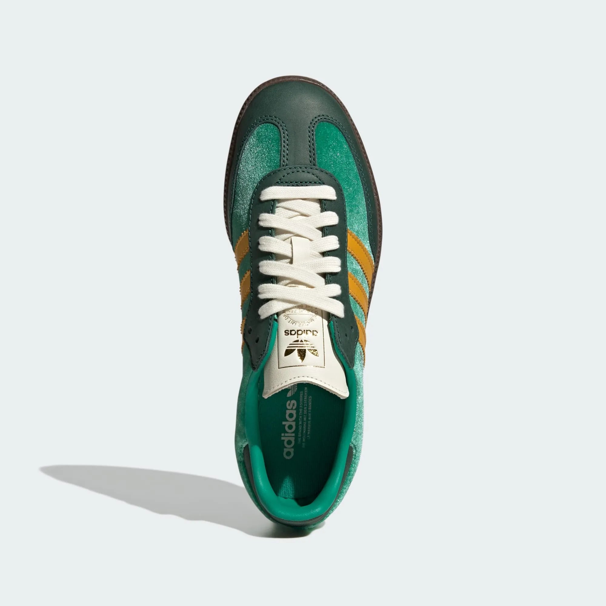 Women's Originals Samba OG "Green Preloved Yellow Velvet"