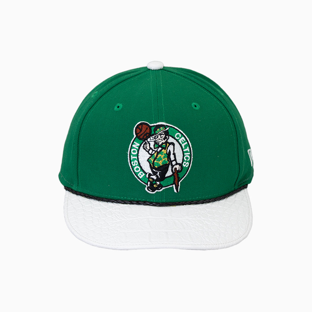 breyers-buck-50-boston-celtics-hat-with-leather-visor-breyers-tbch-green-white