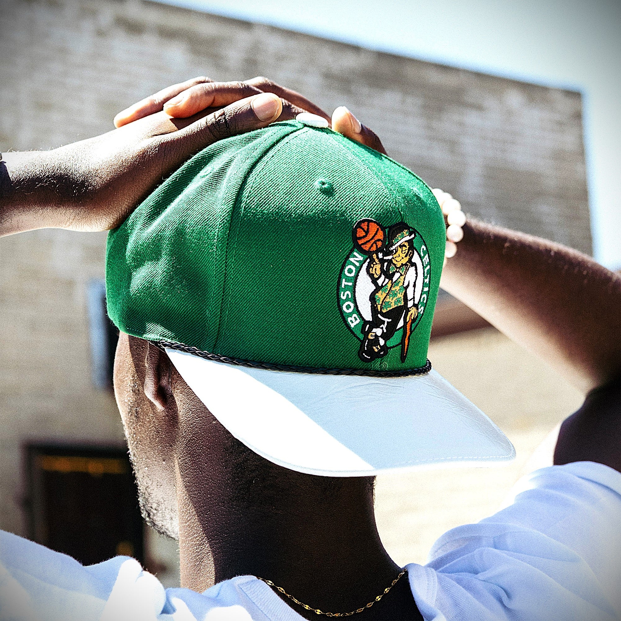 breyers-buck-50-boston-celtics-hat-with-leather-visor-breyers-tbch-green-white