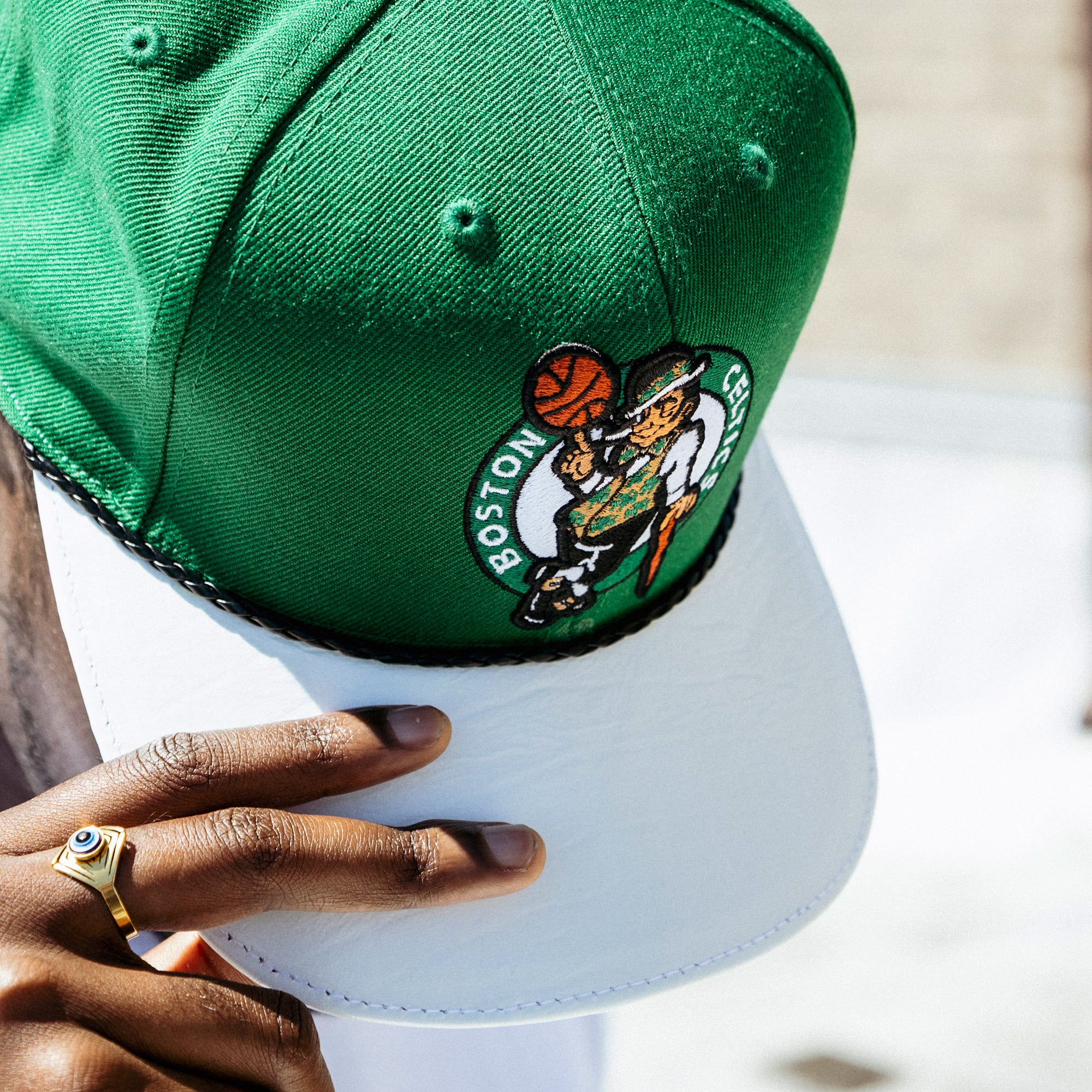 breyers-buck-50-boston-celtics-hat-with-leather-visor-breyers-tbch-green-white